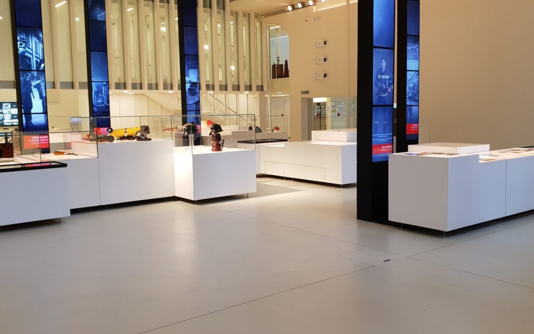 Sala de exposición del museo