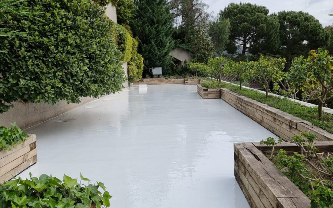 Rehabilitación de Suelo Exterior con Poliuretano Flexible