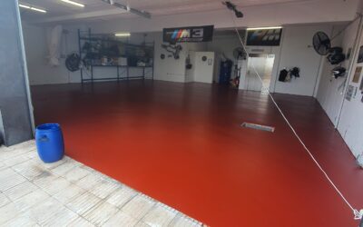 Rehabilitación Parquin con Multicapa resina epoxi