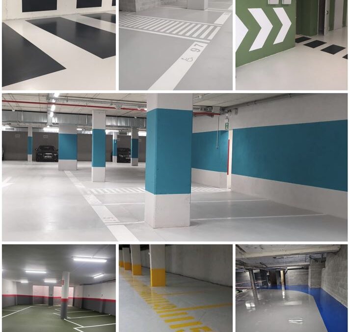 Pintado integral de parkings