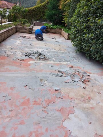 Rehabilitación de Suelo Exterior con Poliuretano Flexible2